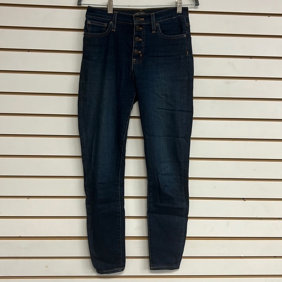 Mercantile by J. Crew Button Fly Dark Wash‎ Jeans - Size 26 - Picture 1 of 9